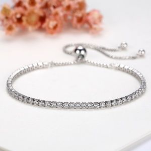 Silver Tennis Bracelet